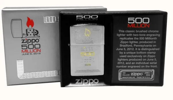 Zippo Zippo 500 Million Lighter lights 28412