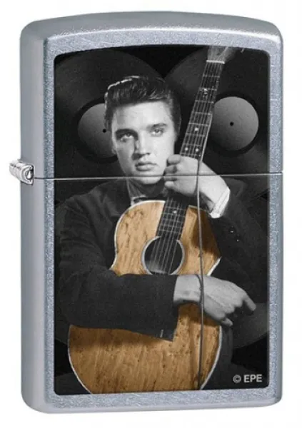Zippo Elvis Guitar lights 28431