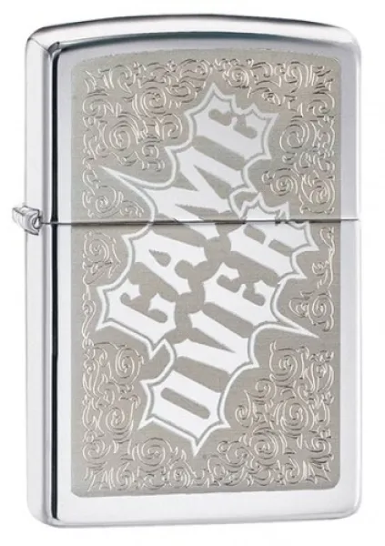 Zippo Game Over lights 28447