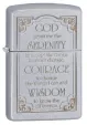Zippo SERENITY PRAYER - 28458