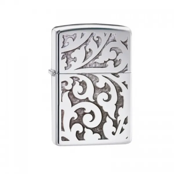 Zippo High Polish Chrome Fancy lights 28530