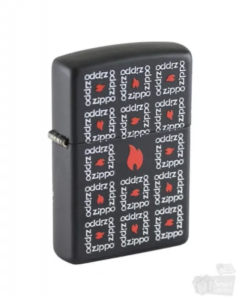 Zippo Black Matte Zippo Surround lights 28667