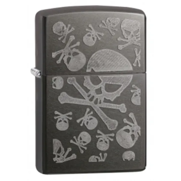 Zippo Iced Skulls lights 28685