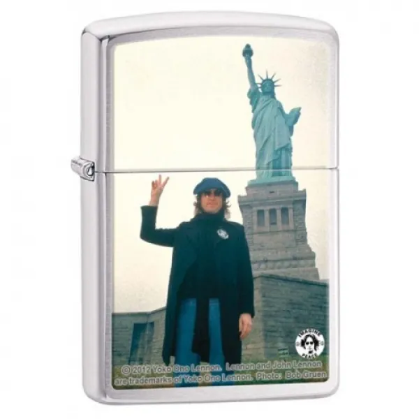 Zippo John Lennon Statof Lib lights 28730