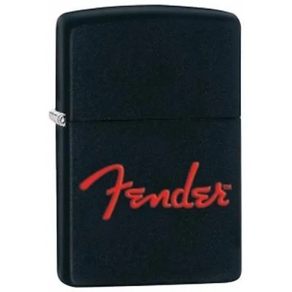 Zippo Fender 2012 E- Black Matte lights 28734