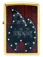Zippo GOLD DUST/BLACK FLAME/ ZIPPO - 28832