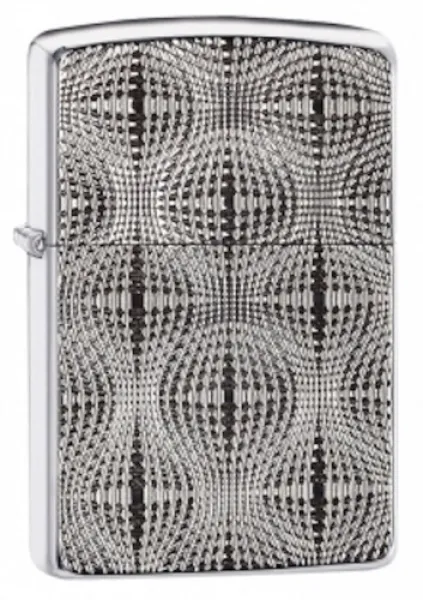Zippo Armor Hpc Raised Globe lights 28835