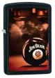Zippo JIM BEAM 8 BALL-BLACK MATTE - 28840