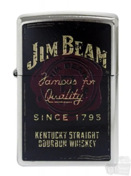 Zippo St Chrm Jim Bean lights 28841