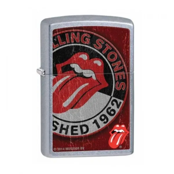Zippo St Chrm Rolling Stones lights 28843