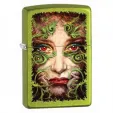 Zippo LURID/LADY FACE/GREEN VINES - 28865