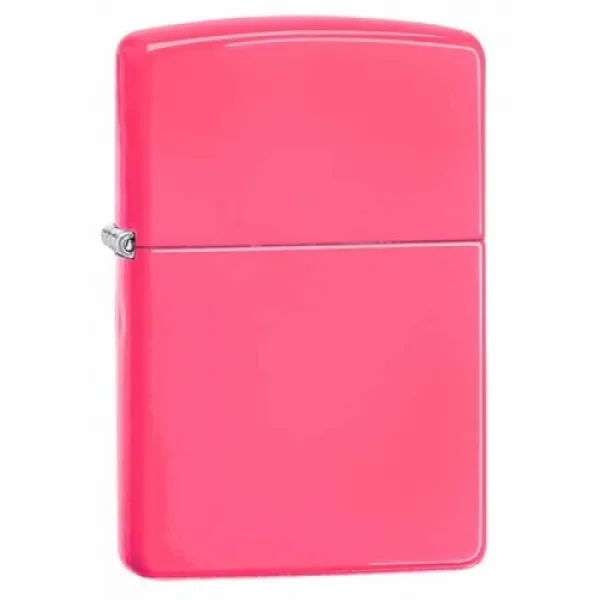 Zippo Neon Pink lights 28886