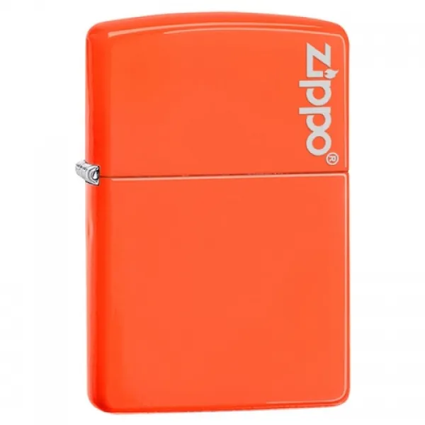 Zippo Zippo Logo Neon Orange lights 28888L
