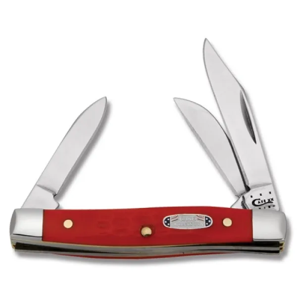 Case Red Syn Small Stockman Knives 28925