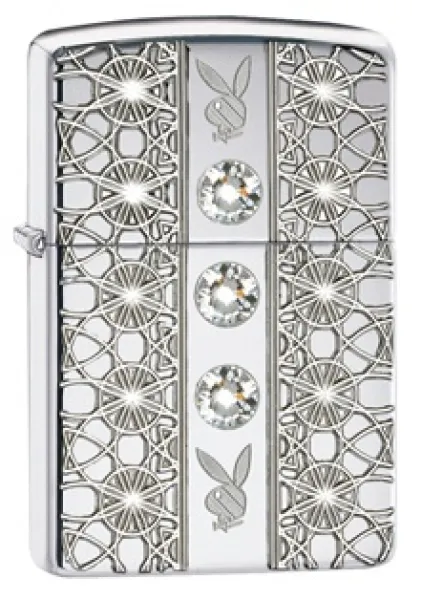 Zippo Playboy Jeweled lights 28964