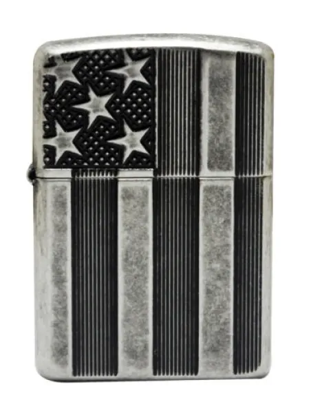 Zippo Us Flag lights 28974
