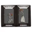 Zippo DAY OF DEAD SKULLS SET - 28987