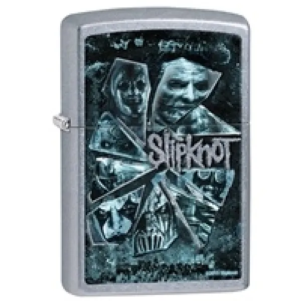 Zippo Street Chrome Slipknot lights 28992