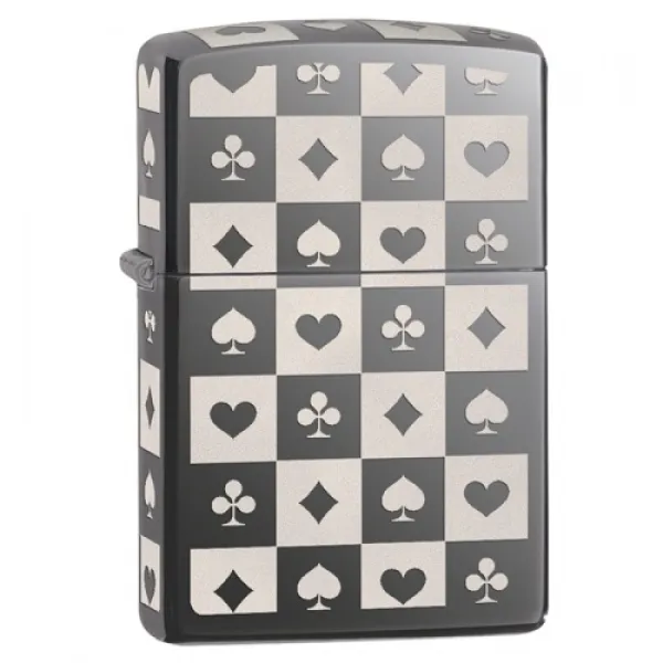 Zippo Card Suits lights 29082