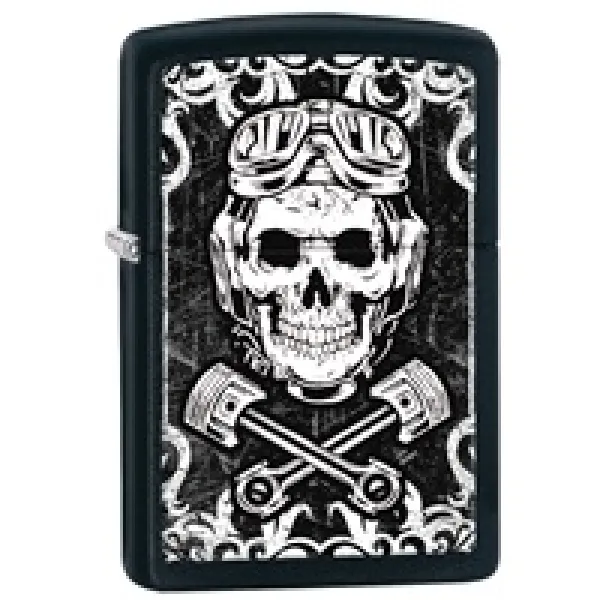 Zippo Skull Wrenches lights 29088