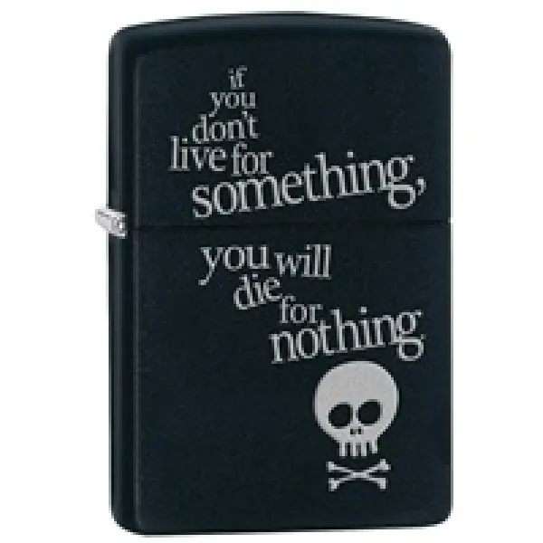 Zippo I Live For Something lights 29091