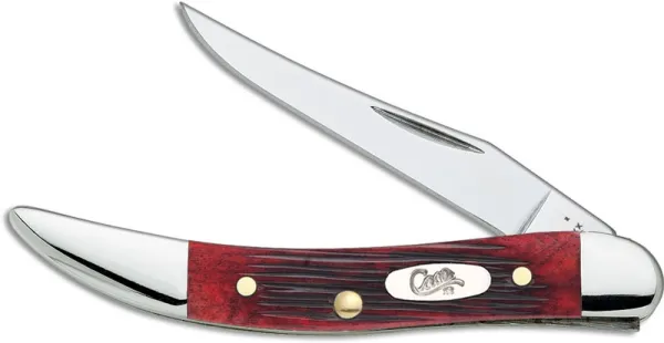 Case Barnboard Crimson Bone - Small Texas Toothpick (610096 SS) Knives 29147