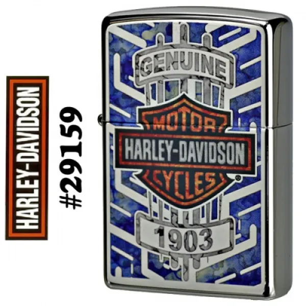 Zippo Hd High Polish Chrome Fusion lights 29159