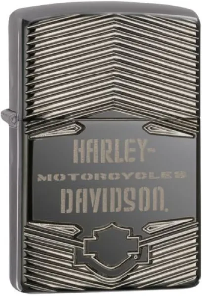 Zippo Hd Armor Black Ice lights 29165