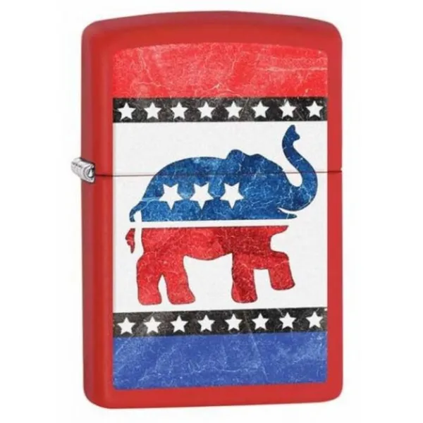 Zippo Republican Elephant lights 29167