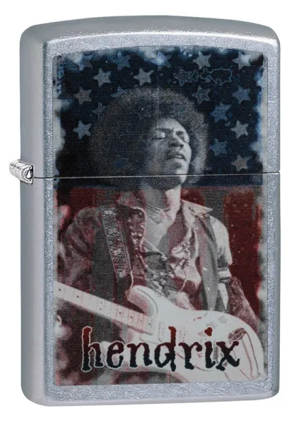 Zippo Hendrix-american Flag lights 29175