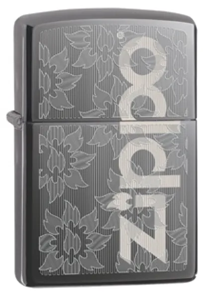 Zippo Zippo Logo W-flowers lights 29241