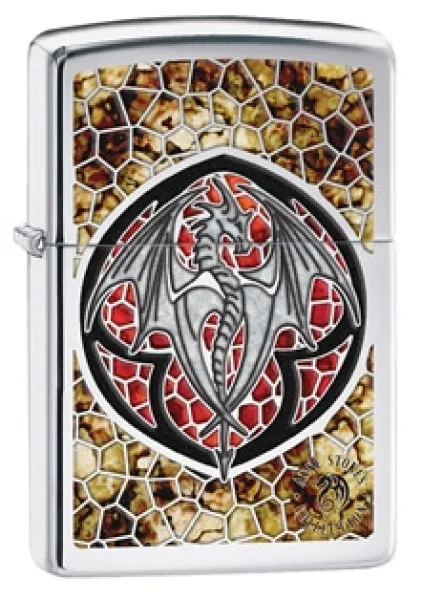 Zippo Anne Stokes-dragon lights 29253