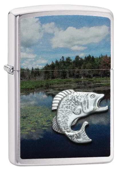 Zippo Fish In Lake lights 29408