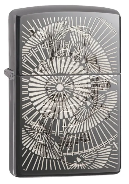 Zippo Asian Floral lights 29421