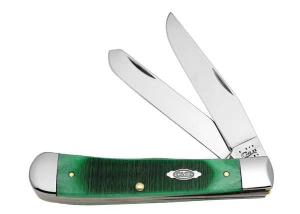 Case Clover Bone Sawcut Trapper Knives 29460