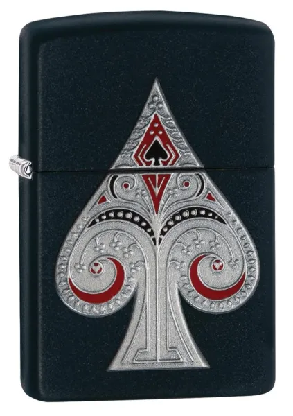 Zippo Spade Emblem lights 29491