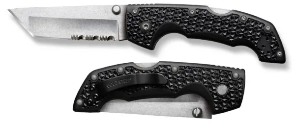 Cold Steel 29TMTH Voyager Medium Tanto Serrated Knife