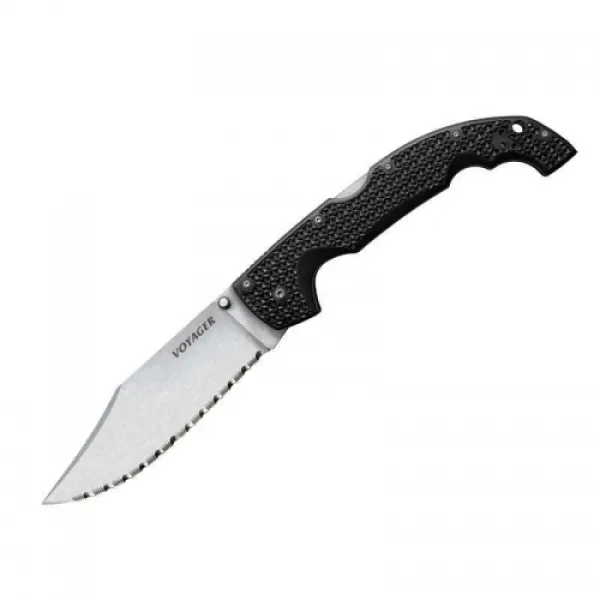 Cold Steel Voyager Xl Clip Pt Serrated knives 29TXC