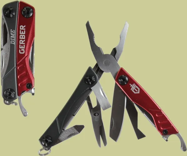 Gerber Dime Micro Tool Red knives - multitools 30-000417