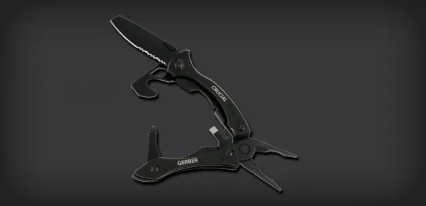 Gerber Crucial Blk With Strap Cut knives - multitools 30-000587