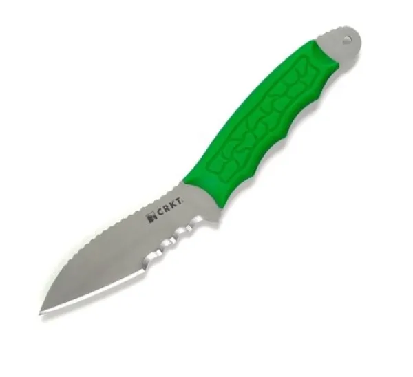 Columbia River MUK Green 3011G Drop Point Blade