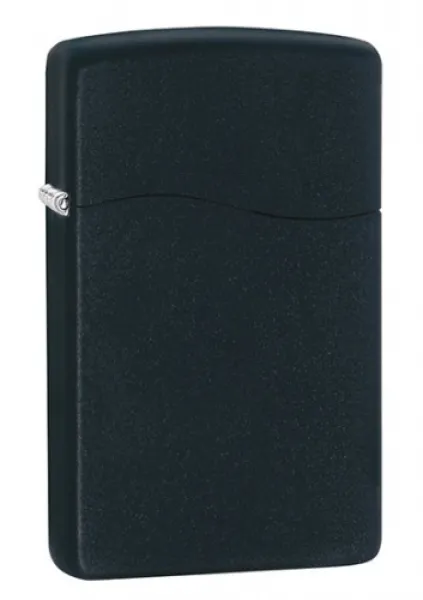 Zippo Blu2 Black Matte lights 30205