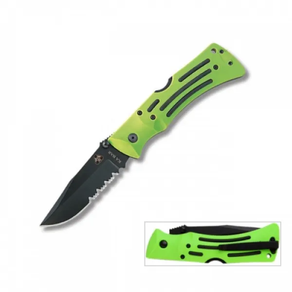 Ka-Bar Zombie Mule Folde Serr Edge knives 3059
