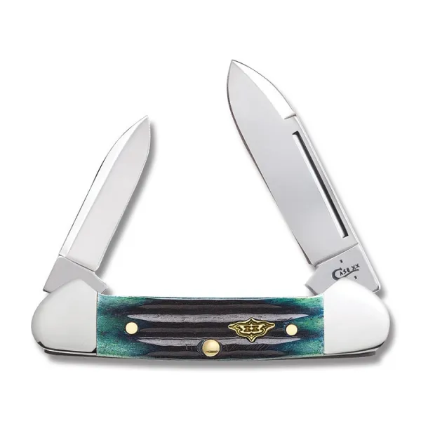 Case Hunter Green Bn Baby Buttrbean Knives 30953
