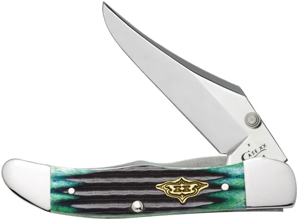 Case Huntr Grn Bn Midfldng Hunter Knives 30955