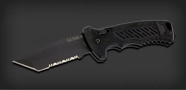 Gerber Dmf Folder Tanto Serrated knives - multitools 31-000583