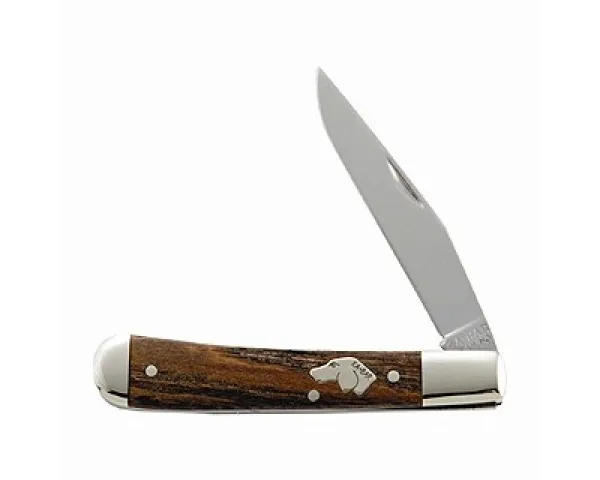 Ka-Bar Dogs Head 1 Bld Trap Chestn knives 3111