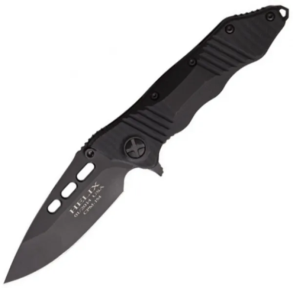 Gatco Helix Black Tactical Folder knives 31111