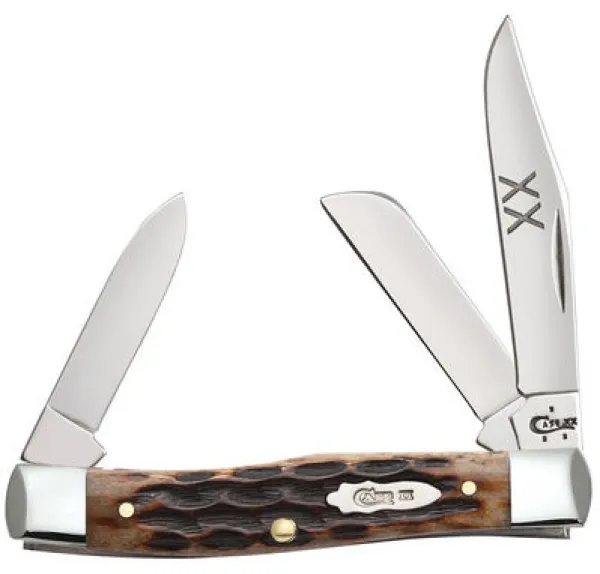 Case Drk Molasses Bn Med Stockman Knives 31634