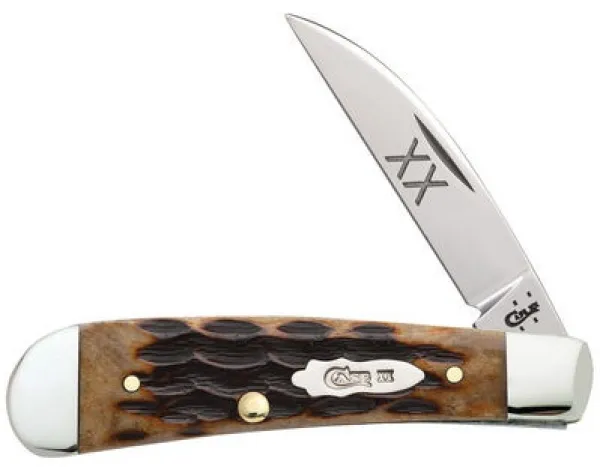 Case Dark Molasses Bn Sway Back Knives 31637